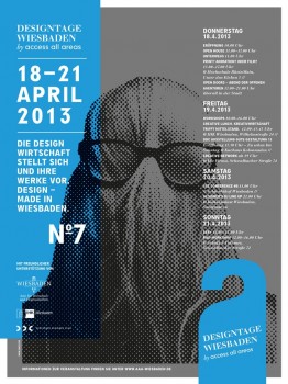 Designtage Wiesbaden 2013 - Plakat