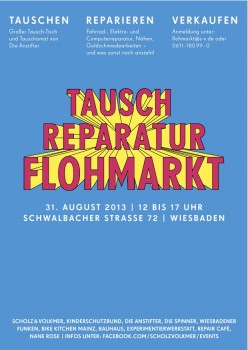 Tausch Reparatur Flohmarkt in Wiesbaden