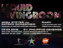 Liquid Livingroom Flyer