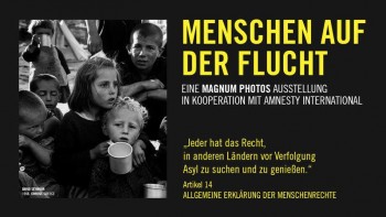Menschen auf der Flucht Magnum Photos 20180501 bis 20180510