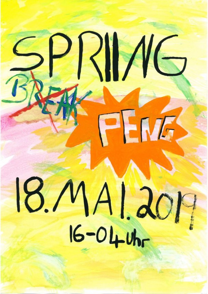 Spring Peng Flyer Cover